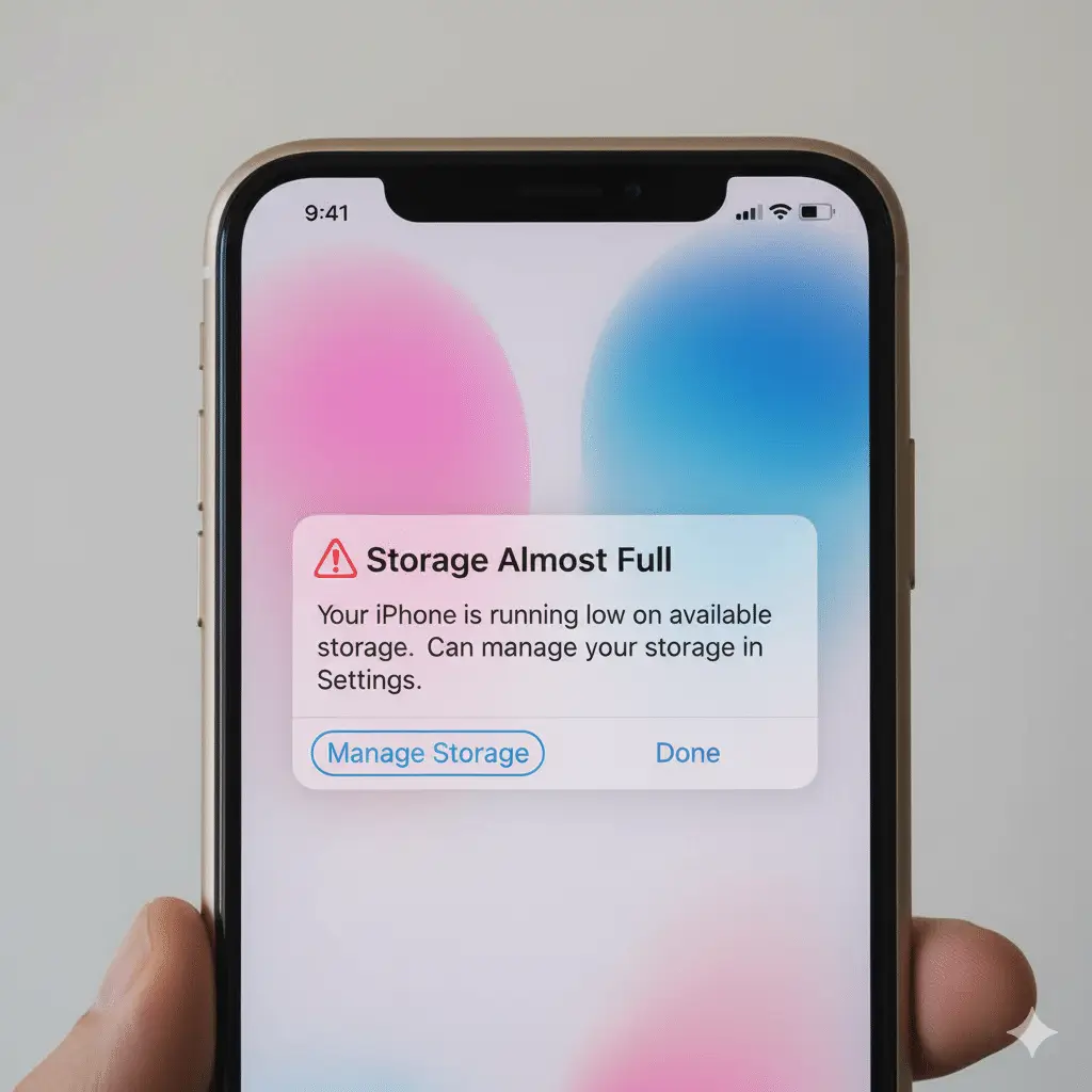 Clear Space on iPhone Without Deleting Photos uk