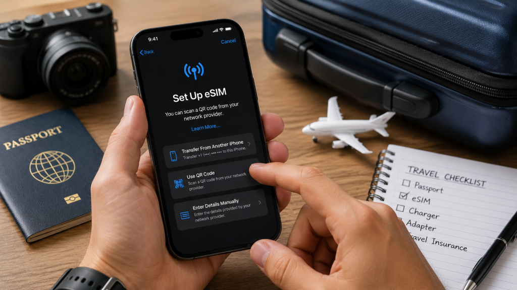 How to Set Up an eSIM for Travel