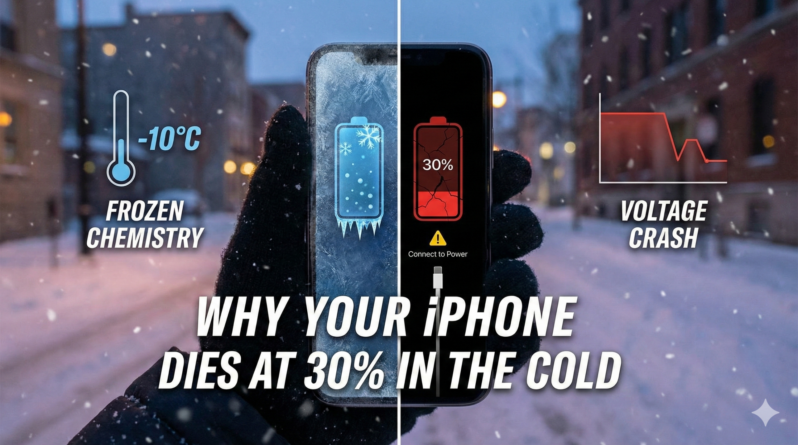 Phone Battery Drain Cold Weather