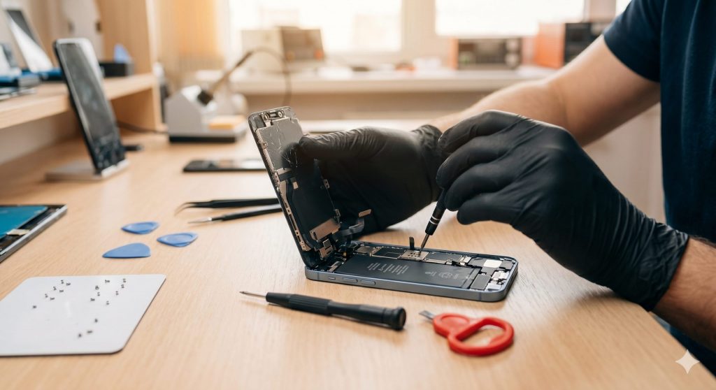 Cracked iPhone screen repair cost UK guide 2026