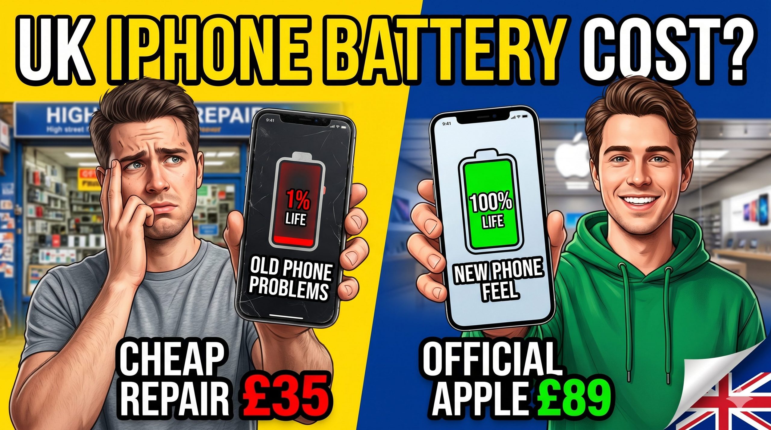 How Much Does iPhone Battery Replacement Cost in the UK