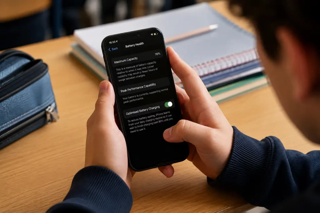 Parent Control back to shool phone